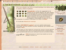 Tablet Screenshot of microcosmos.nl